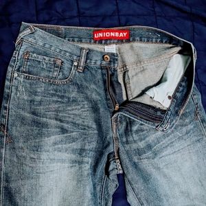UnionBay brand loose fit straight jeans